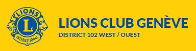 Logo Lions Club Genève - District 102 W